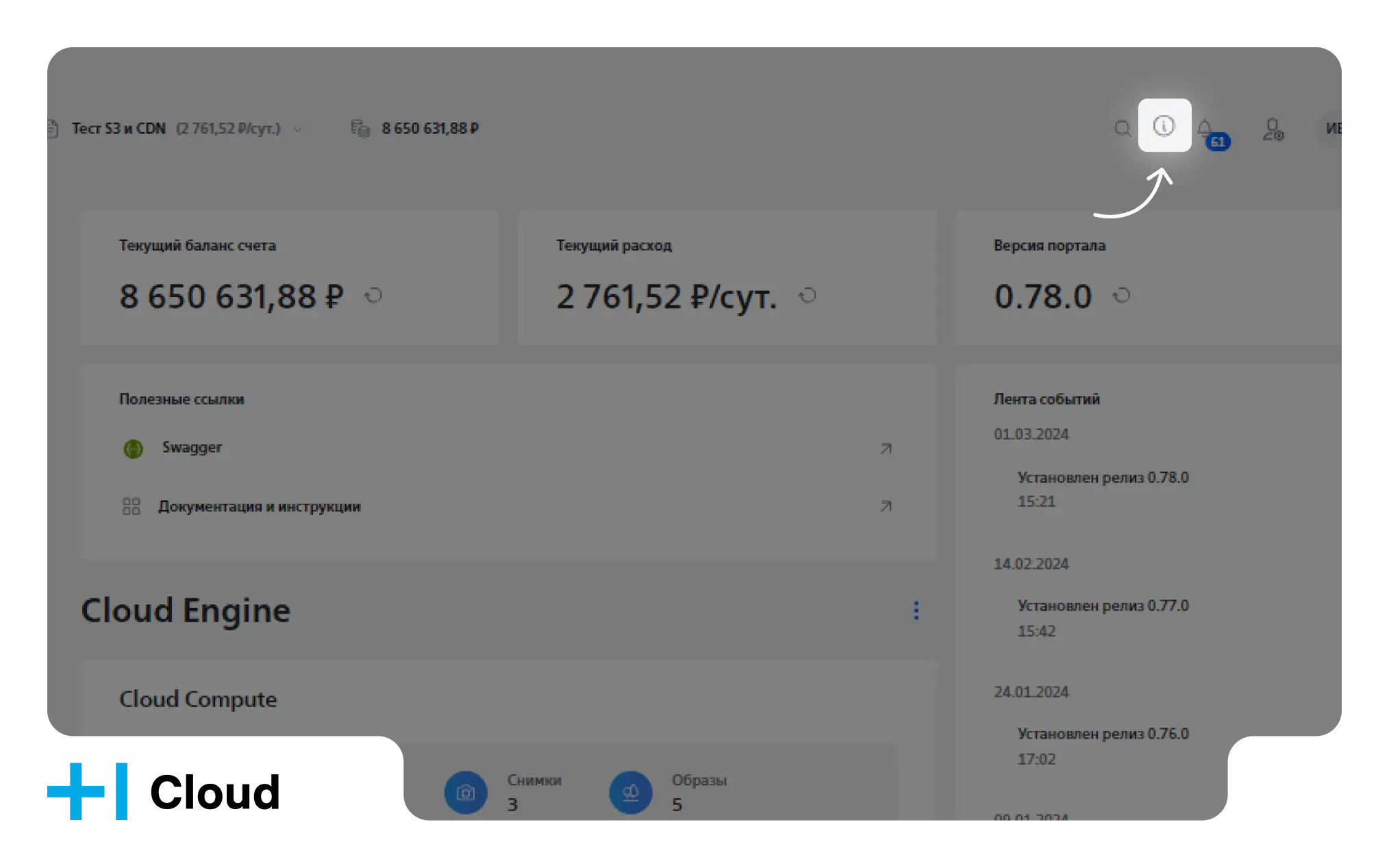 иконка для открытия документации
